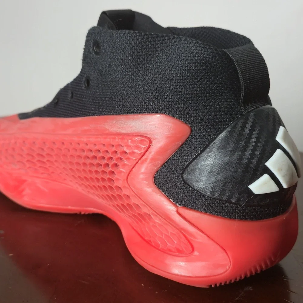 Size 6 - Adidas AE 1 Pure Ruby Red Georgia Bulldogs Basketball Sneaker